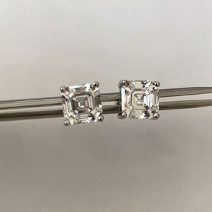 3ct diamond stud earrings